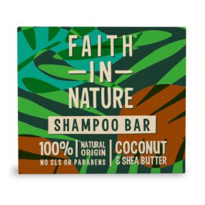FAITH IN NATURE Shampoo Bar Coconut & Shea Butter