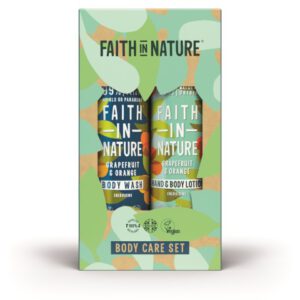 FAITH IN NATURE Gift Set Body Care Grapefruit & Orange